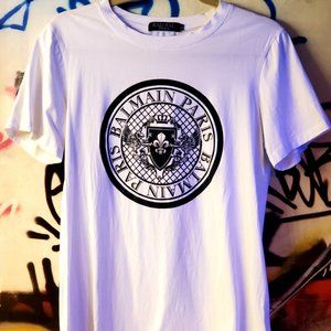 Balmain Medallion Logo T-Shirt